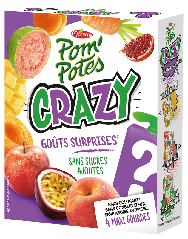 Materne POM'POTES CRAZY VIOLET Materne code EAN 3021761206620 
