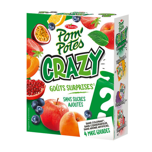 Crazy Pom' Potes goûts surprises