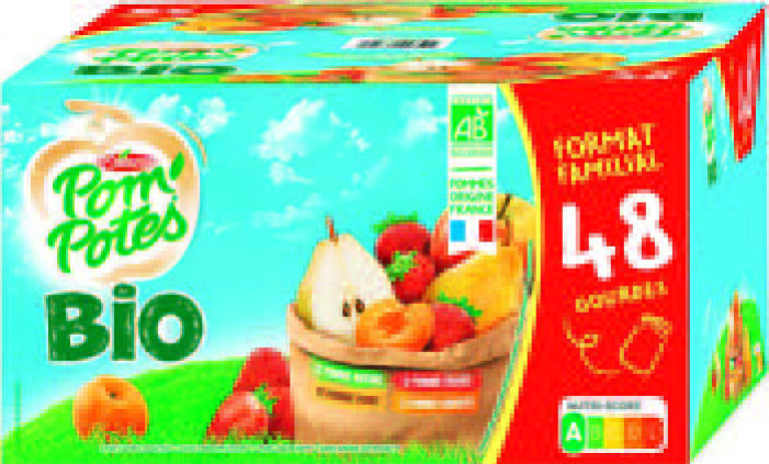  GOURDES POM'POTES BIO “MATERNE” code EAN 3021762448524 