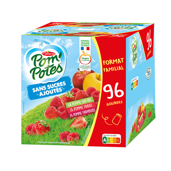 Pom'Potes sans sucres ajoutés