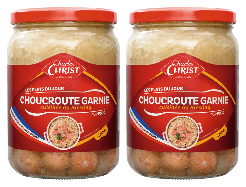 CHRIST CHOUCROUTE GARNIE CHRIST code EAN 3022822850127 