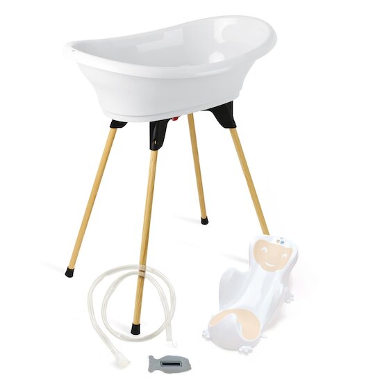  Thermobaby Pack transat de bain Vasco 5 en 1 Blanc muguet  code EAN 3023191494004 
