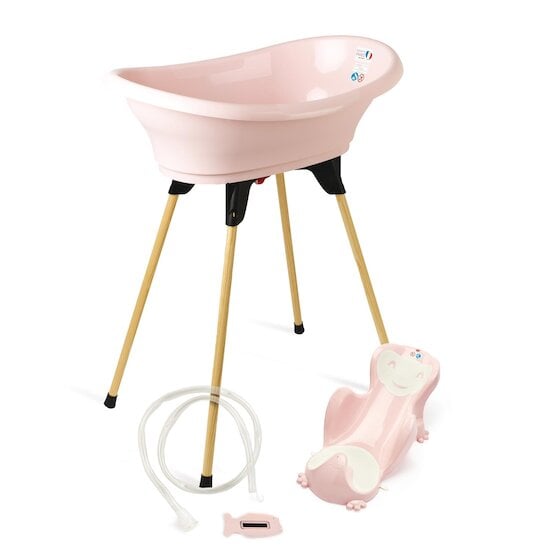  Thermobaby Pack transat de bain Vasco 5 en 1 Rose poudré  code EAN 3023191494318 