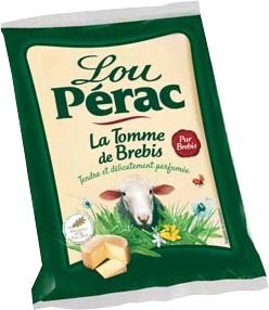 LA TOMME DE BREBIS  32,5% MAT.GR.** “LOU PÉRAC” code EAN 3023260027607 