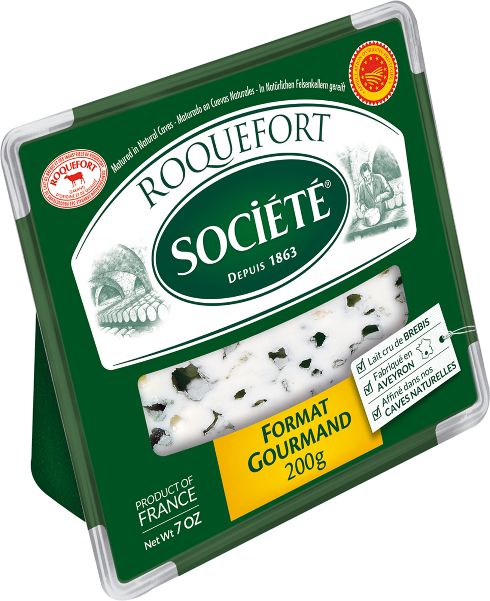 Roquefort AOP 31,7% Mat.gr.