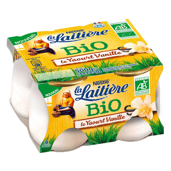Le yaourt Bio La Laitière