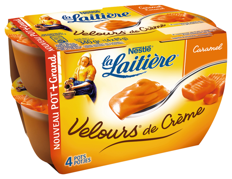 VELOURS DE CRÈME  CARAMEL LA LAITIERE