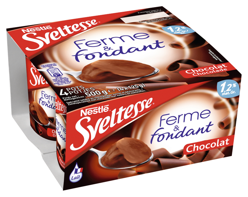 SVELTESSE FERME ET FONDANT  CHOCOLAT Nestlé