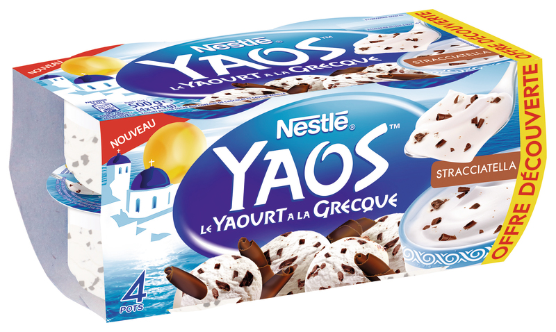 YAOURT À LA GRECQUE STRACCIATELLA Yaos 3023290014103 Yaos YAOURT À LA GRECQUE STRACCIATELLA Yaos 3023290014103 Yaos