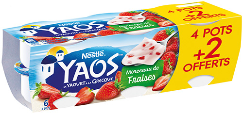 YAOS Morceaux de Fraise code EAN 3023290062609 