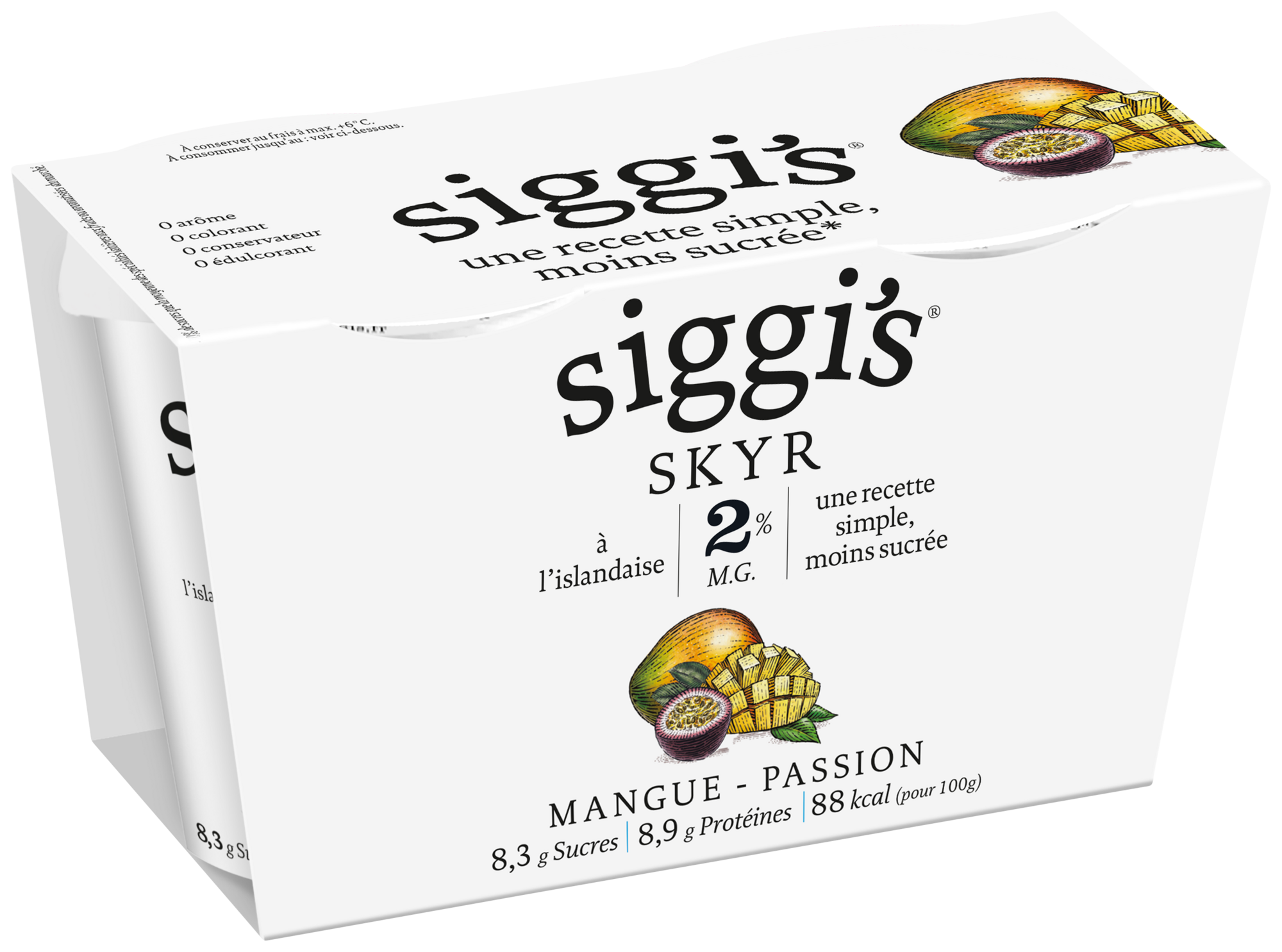 Skyr Mangue Passion 2% Mat.Gr.