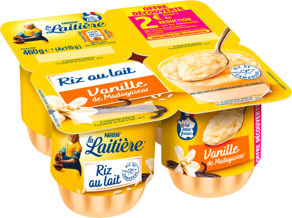  Riz Au Lait La Laitière code EAN 3023290092101 