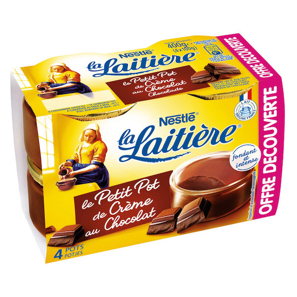 LE PETIT POT DE CRÈME LA LAITIÈRE NESTLÉ