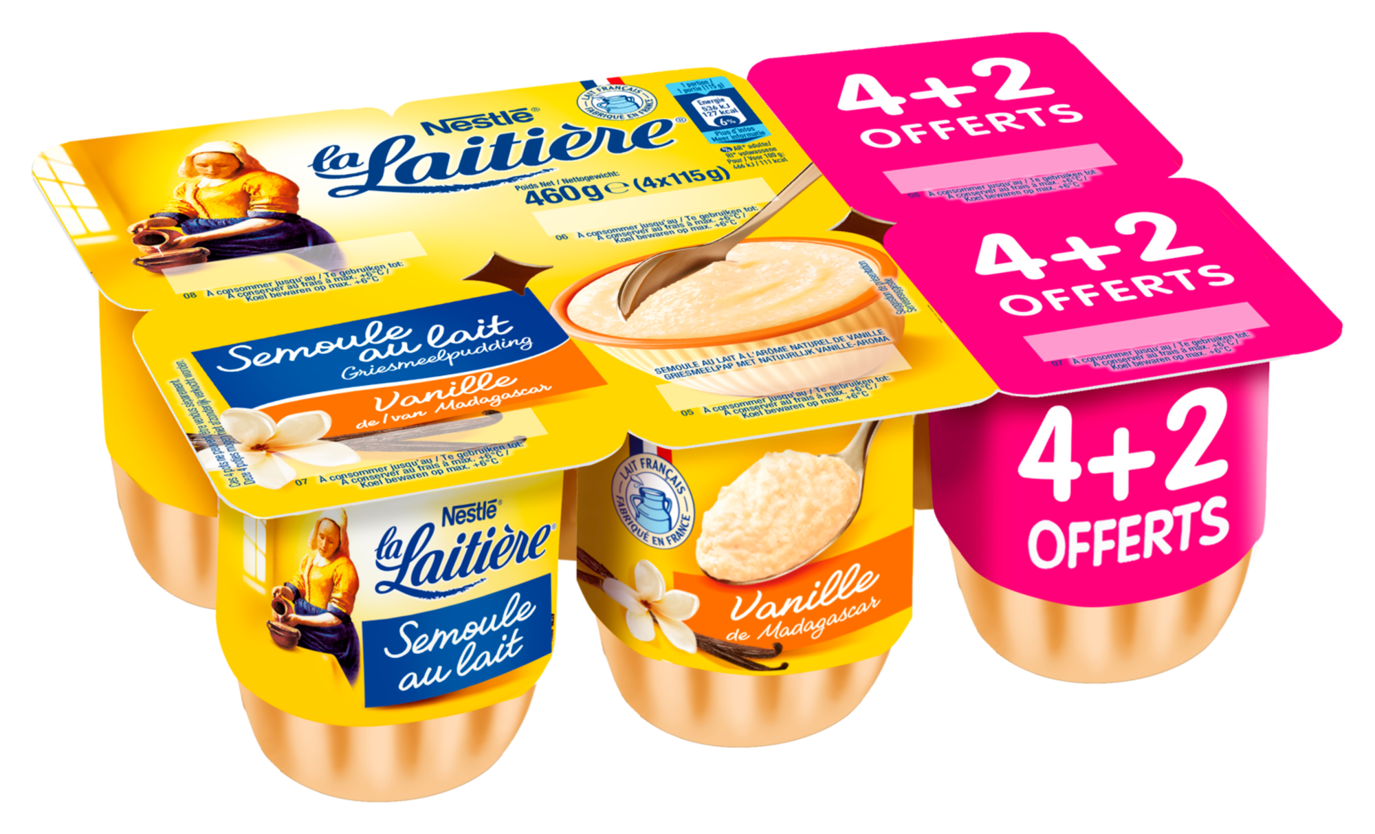 Semoule au lait Vanille de Madagascar