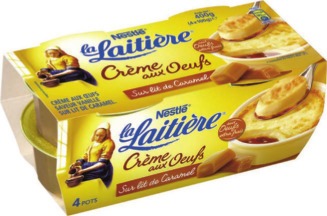 CRÈME AUX ŒUFS NATURE SUR LIT DE CARAMEL La laitière 3023290623992 La laitière CRÈME AUX ŒUFS NATURE SUR LIT DE CARAMEL La laitière 3023290623992 La laitière