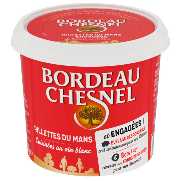 Rillettes De Porc Engagées Bordeau Chesnel  code EAN 3024720022460 