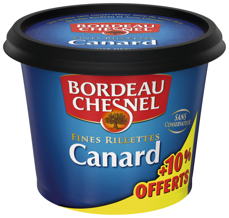 RILLETTES DE CANARD bordeau chesnel