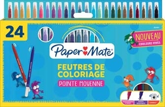 24 FEUTRES DE COLORIAGE