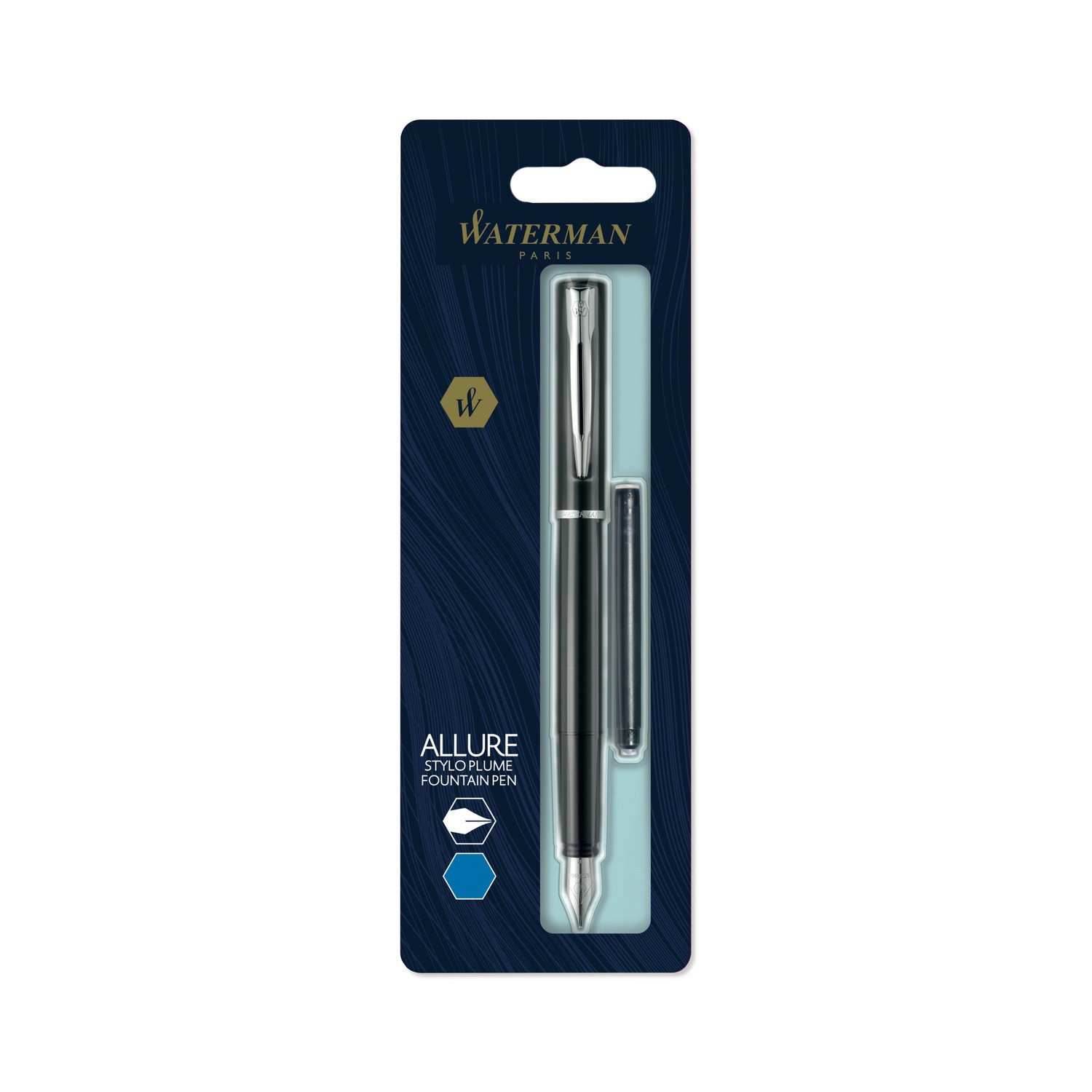Stylo plume avec 1 cartouche WATERMAN