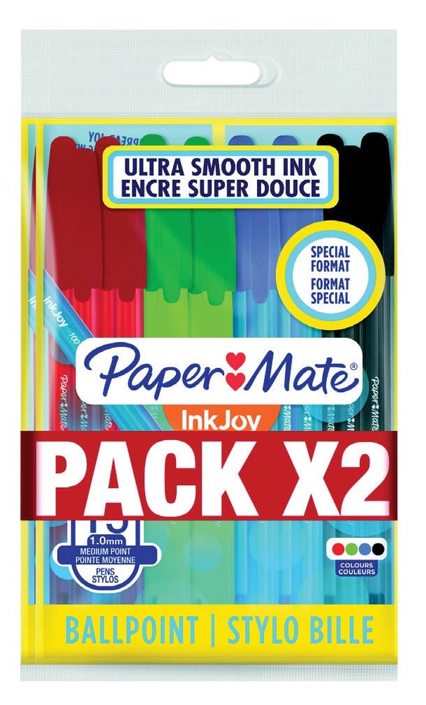 30 STYLOS BILLE “INKJOY”