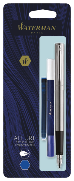 STYLO PLUME ALLURE CHROME 
WATERMAN