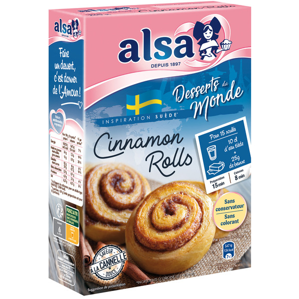 Gâteau Cinnamon Rolls 3027030018413 ALSA Gâteau Cinnamon Rolls 3027030018413 ALSA