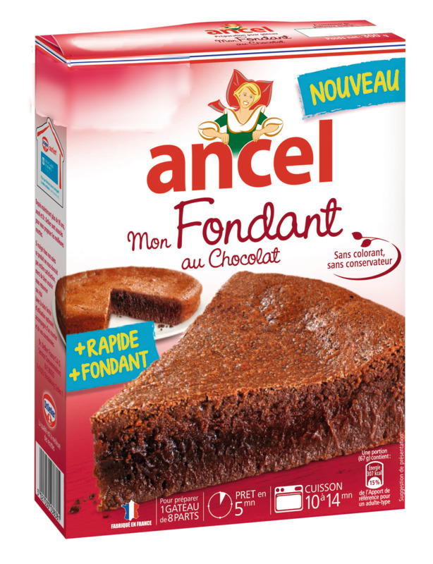 MON FONDANT AU CHOCOLAT ANCEL