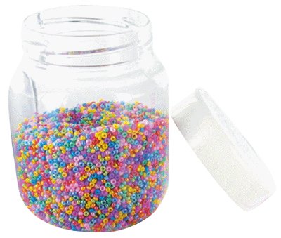 Perle Rocaille Nacre - Sachet De 500g [Jouet] 3028671011092 Generic