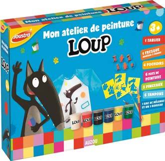 MON ATELIER DE PEINTURE LE LOUP