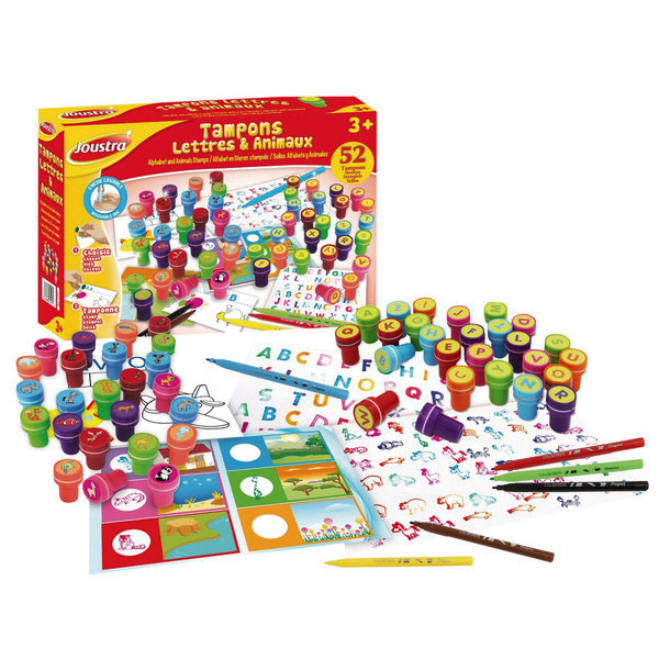 Tampons lettres & animaux