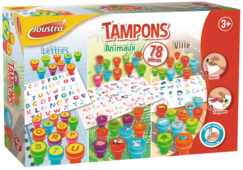 MALETTE DE 78 TAMPONS HELLER JOUSTRA