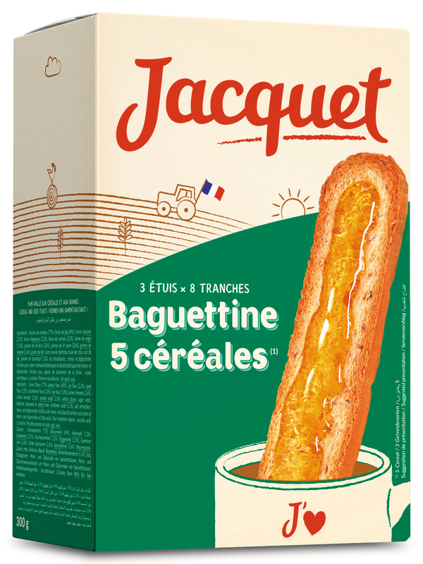 BAGUETTINE AUX 5 CÉRÉALES Jacquet