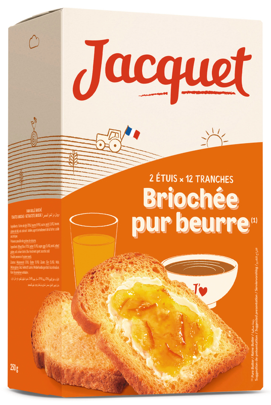 BRIOCHÉE PUR BEURRE JACQUET