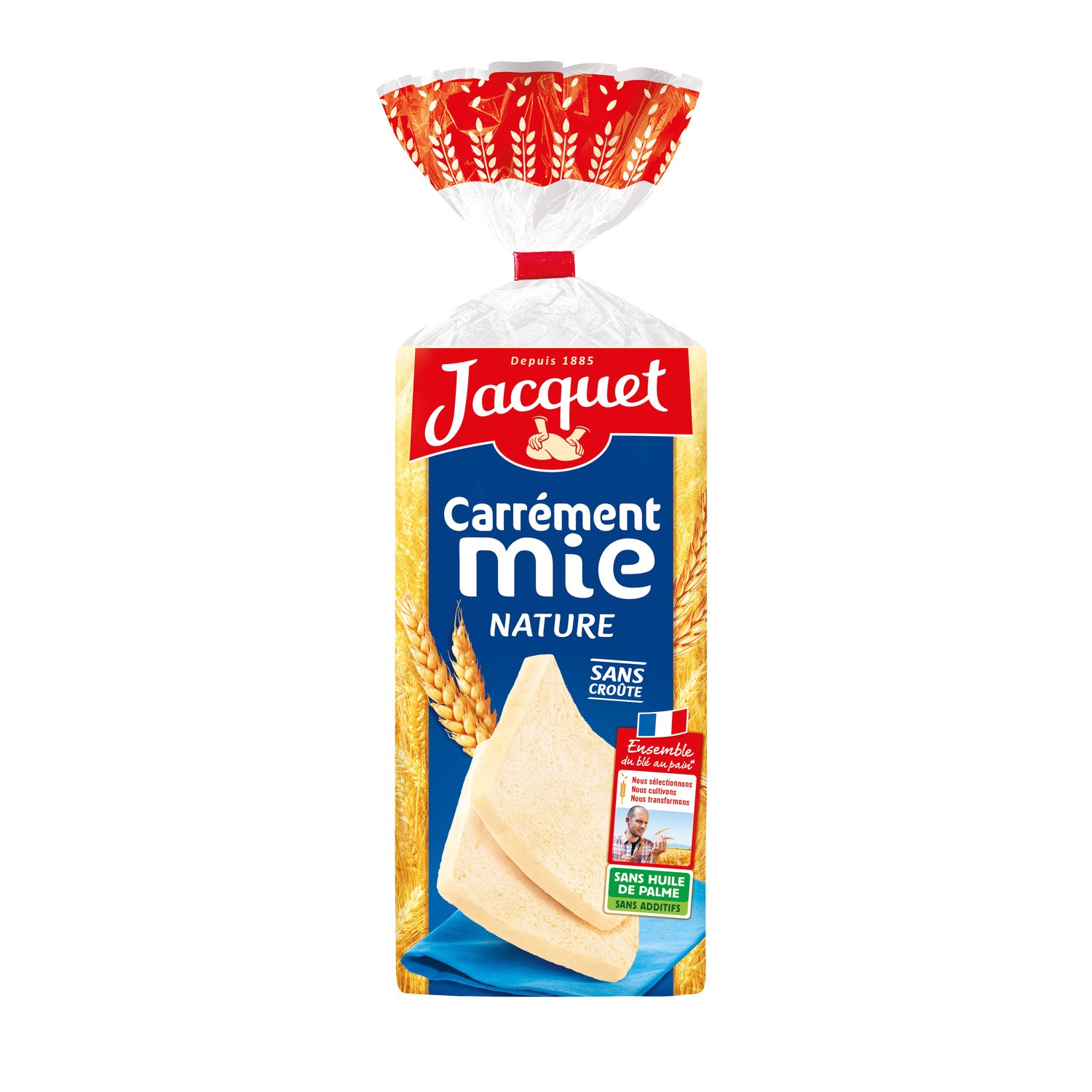 Pain de mie sans croûte JACQUET