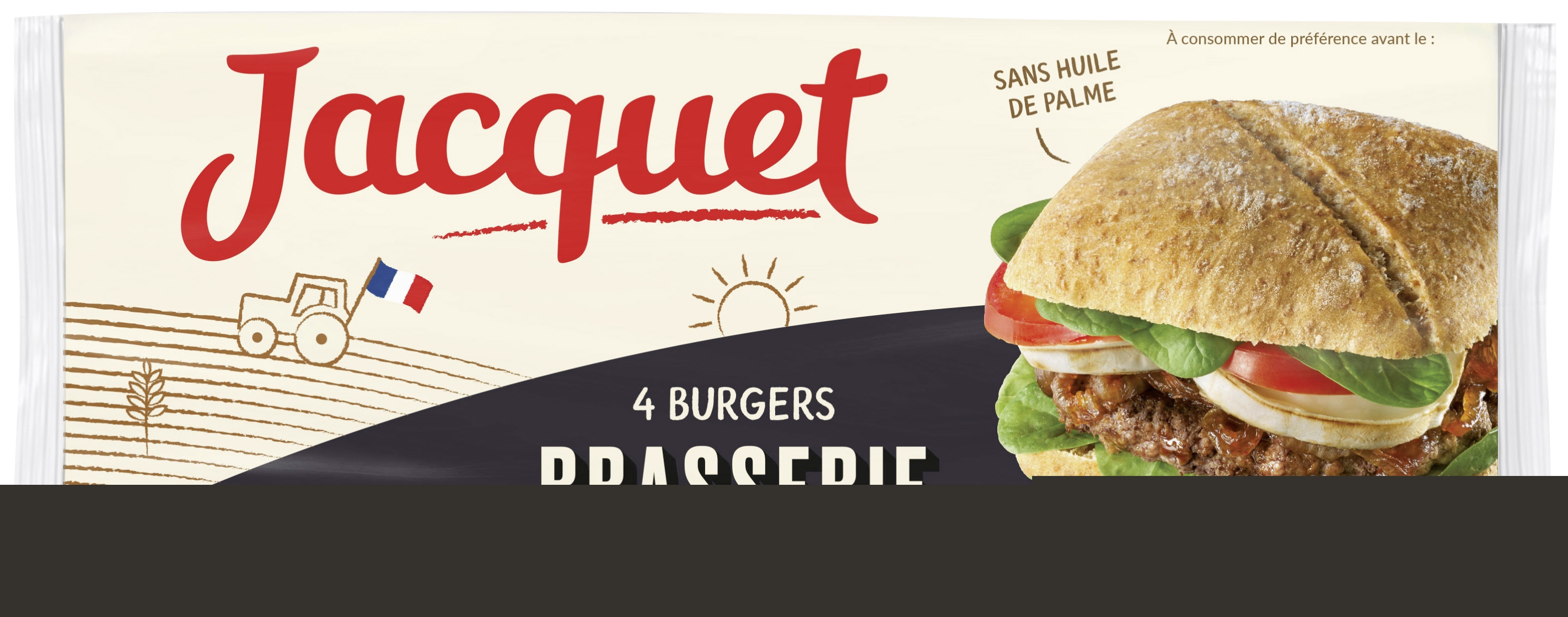 Burgers brasserie complet Jacquet