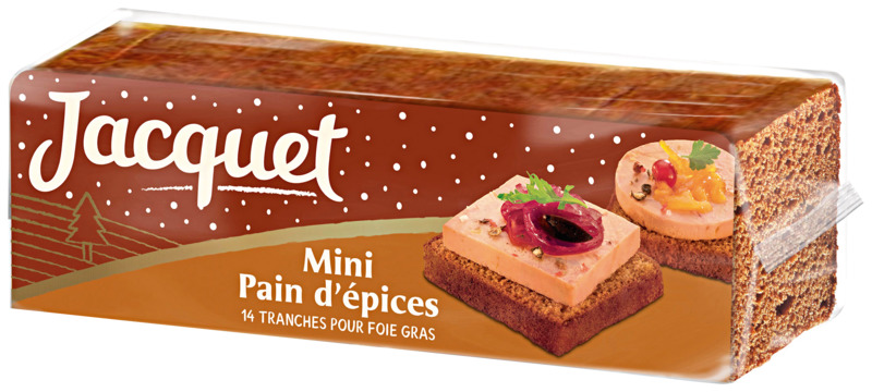 MINI PAIN D'ÉPICES POUR FOIE GRAS JACQUET