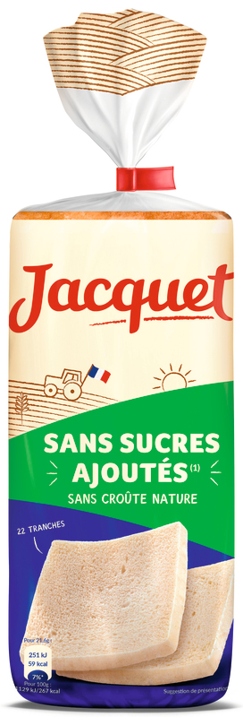 GRANDES TRANCHES SANS SUCRES AJOUTÉS SANS CROÛT...