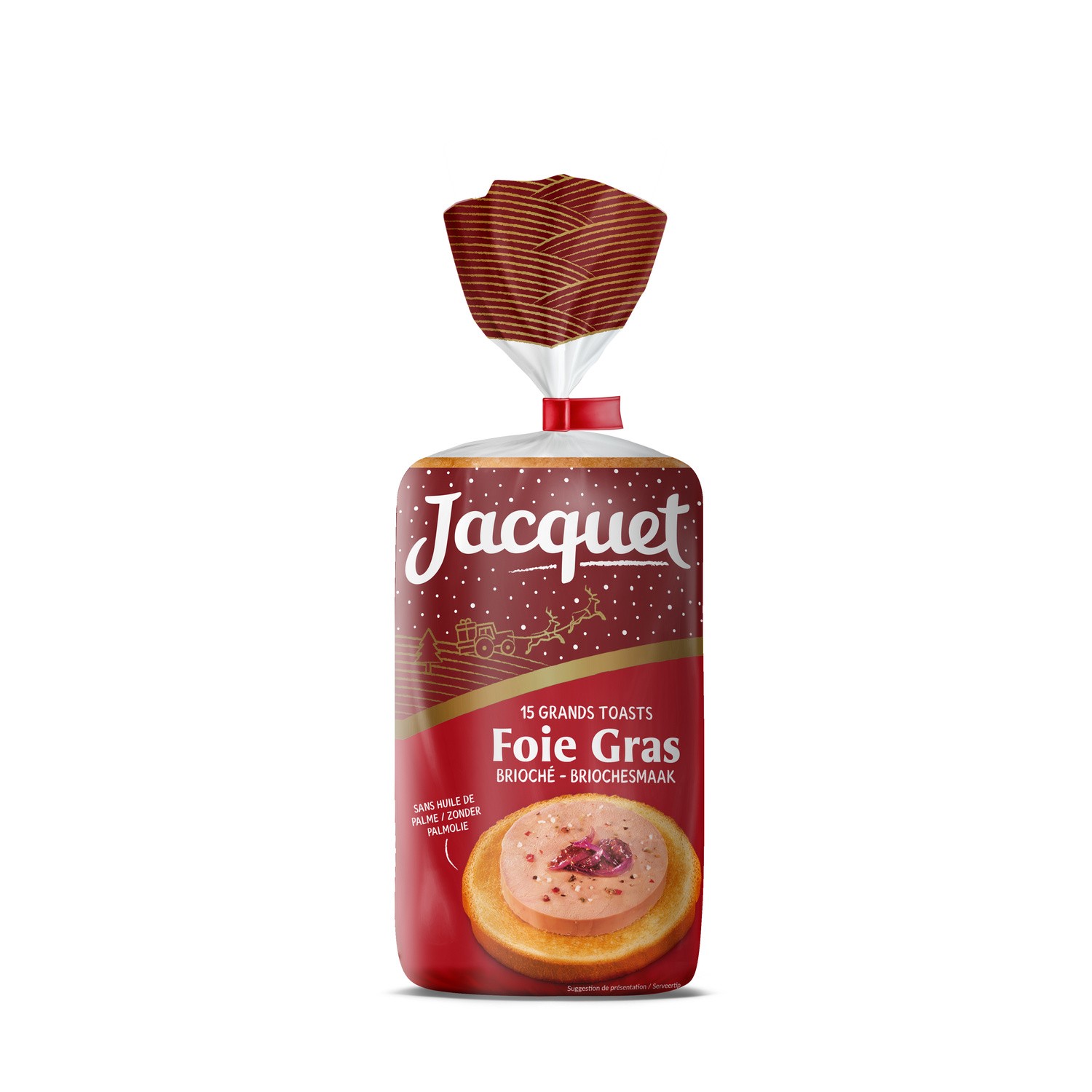 Pain de mie Brioché Spécial Toasts JACQUET