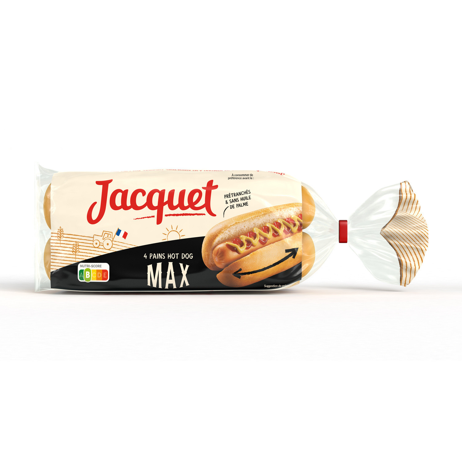 JACQUET Pains Hot Dog JACQUET code EAN 3029330069416 