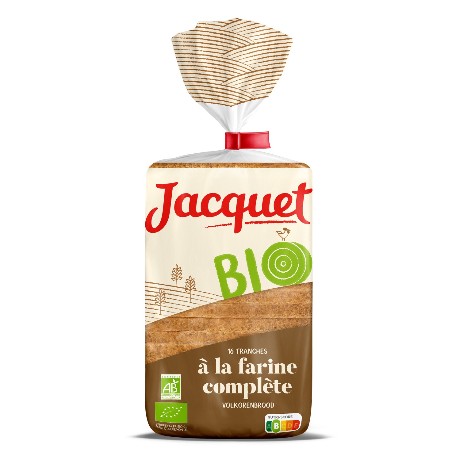 Pain de mie complet Bio JACQUET