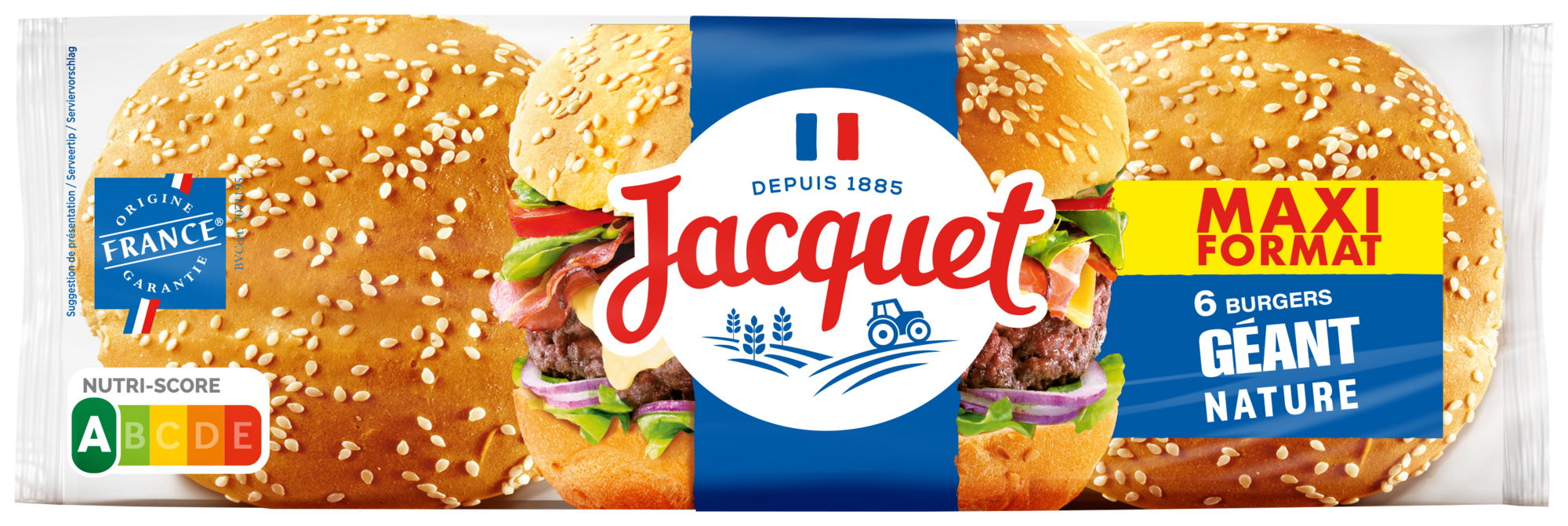 JACQUET BURGERS code EAN 3029330801917 