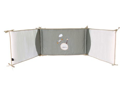 - joli tour de lit brodé en coton bio - collect...