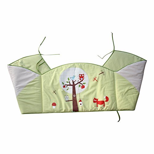 - tour de lit foxi vert mousse pour lit à barre...