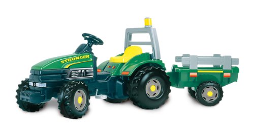 Smoby - 33406 - vélos et véhicules pour enfants  - tracteur très grand modèle stronger code EAN 3032160334067 