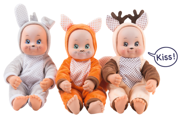 SMOBY Minikiss poupons 30cm code EAN 3032162101285 