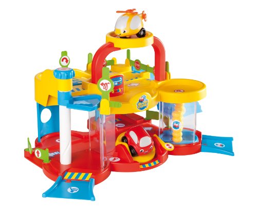 Smoby - 211265 - jouet d'eveil - mini véhicule - vroom planet premier garage mini-bolides + dvd code EAN 3032162112656 