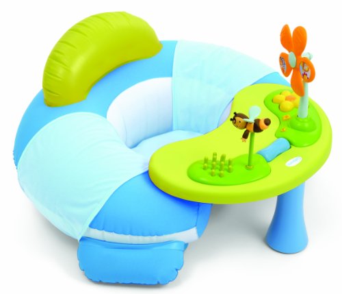 Cotoons siège gonflable bleu