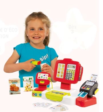 Smoby GRANDE CAISSE ENREGISTREUSE code EAN 3032163501077 