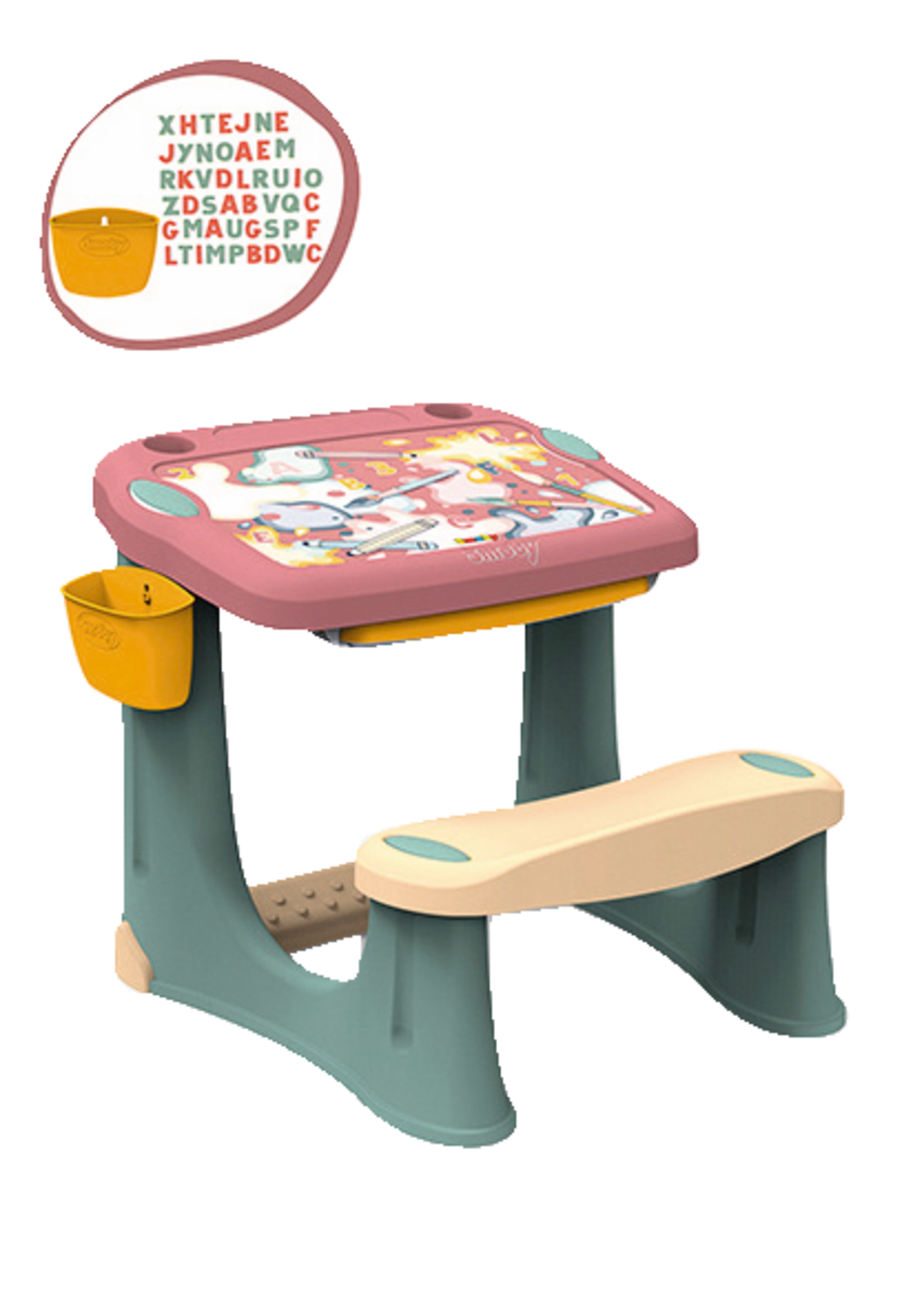 SMOBY Pupitre ROSE code EAN 3032164202232 