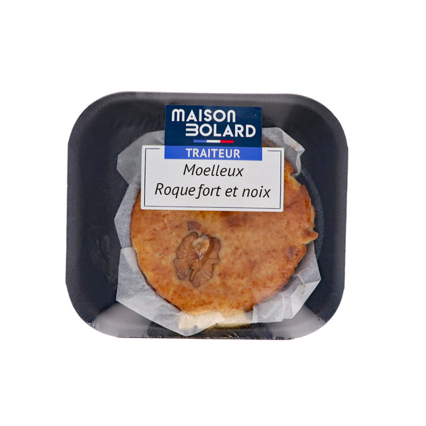 MOELLEUX AU ROQUEFORT ET AUX NOIX
